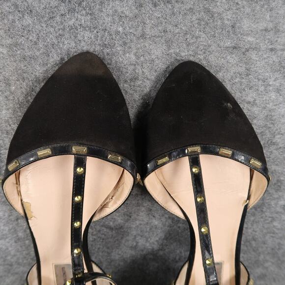 INC International Concepts Shoes Womens 8.5 Flats Closed Toe Ankle Strap Studded - Picture 7 of 12